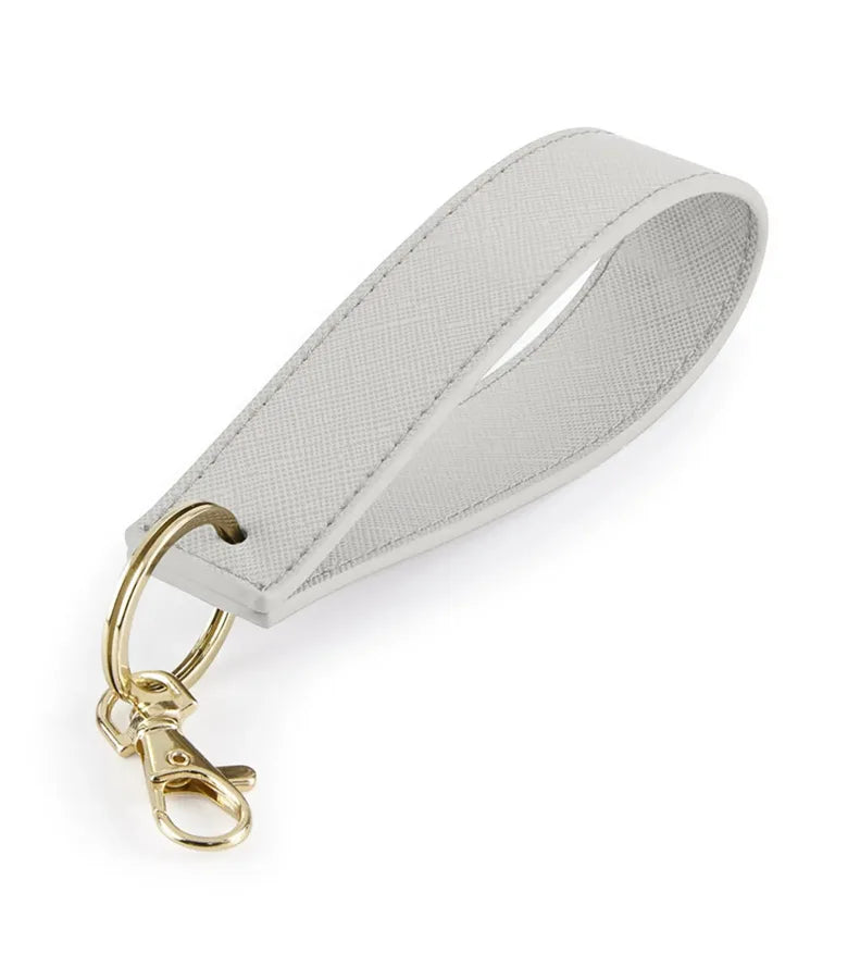Boutique Wristlet Keyring SoftGrey
