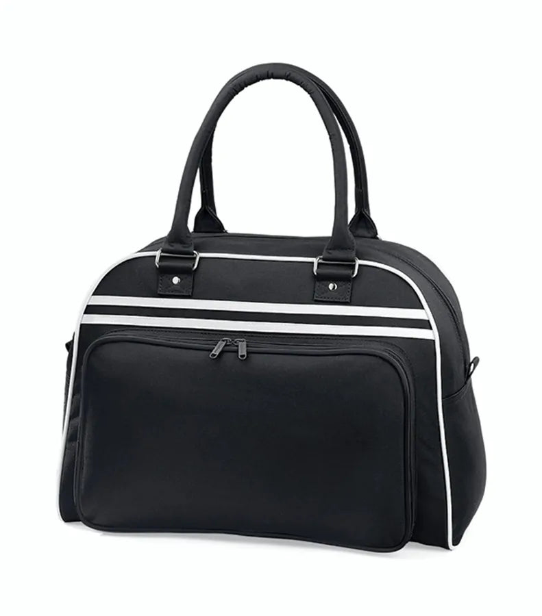 Retro Bowling Bag Black/White