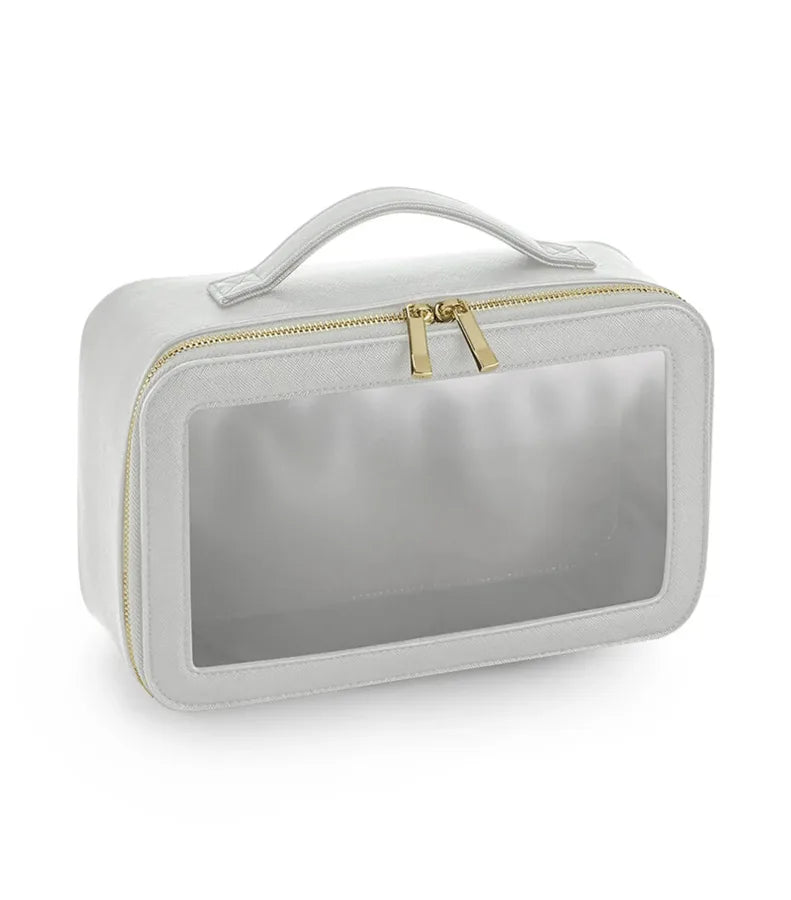 Boutique Clear Window Travel Case SoftGrey