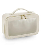 Boutique Clear Window Travel Case Oyster