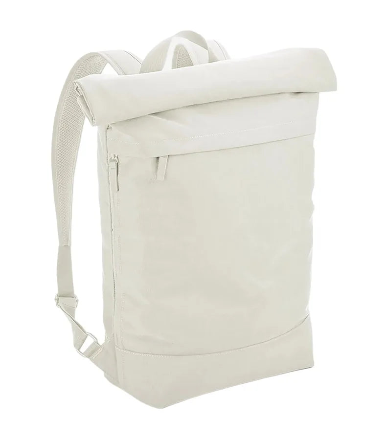 Simplicity Roll-Top Backpack Beige