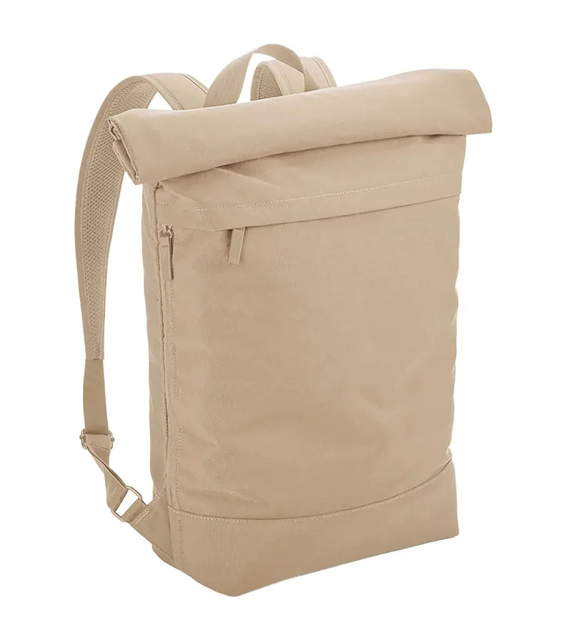 Simplicity Roll-Top Backpack Hazelnut