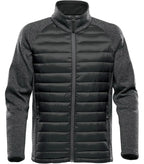 Narvik Hybrid Jacket Black/DolphinHeather