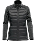 Women's Narvik Hybrid Jacket Black/DolphinHeather