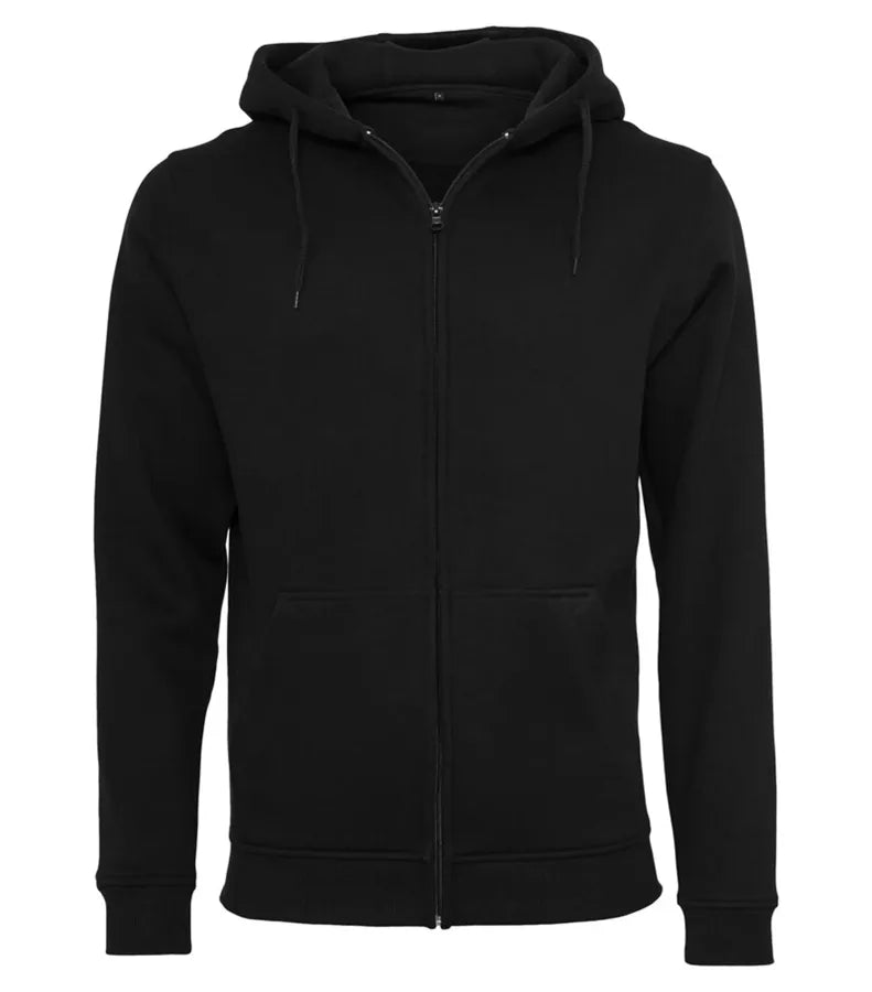 Heavy Zip Hoody Black