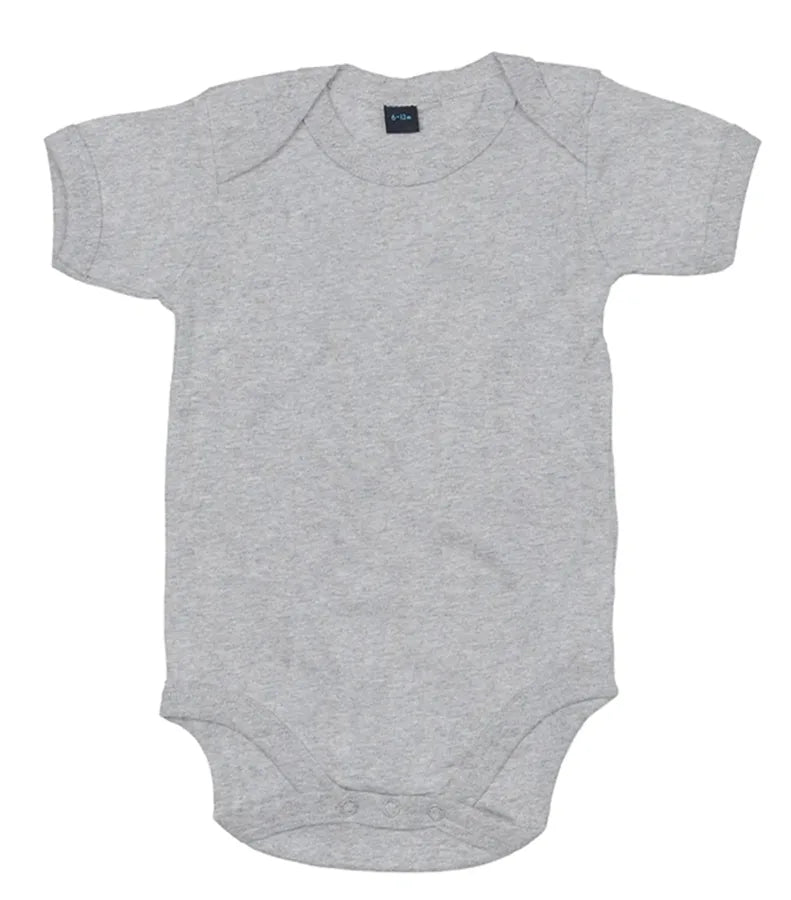 Baby Bodysuit HeatherGreyMelange