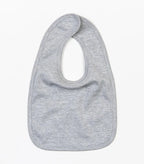 Baby Bib HeatherGreyMelange
