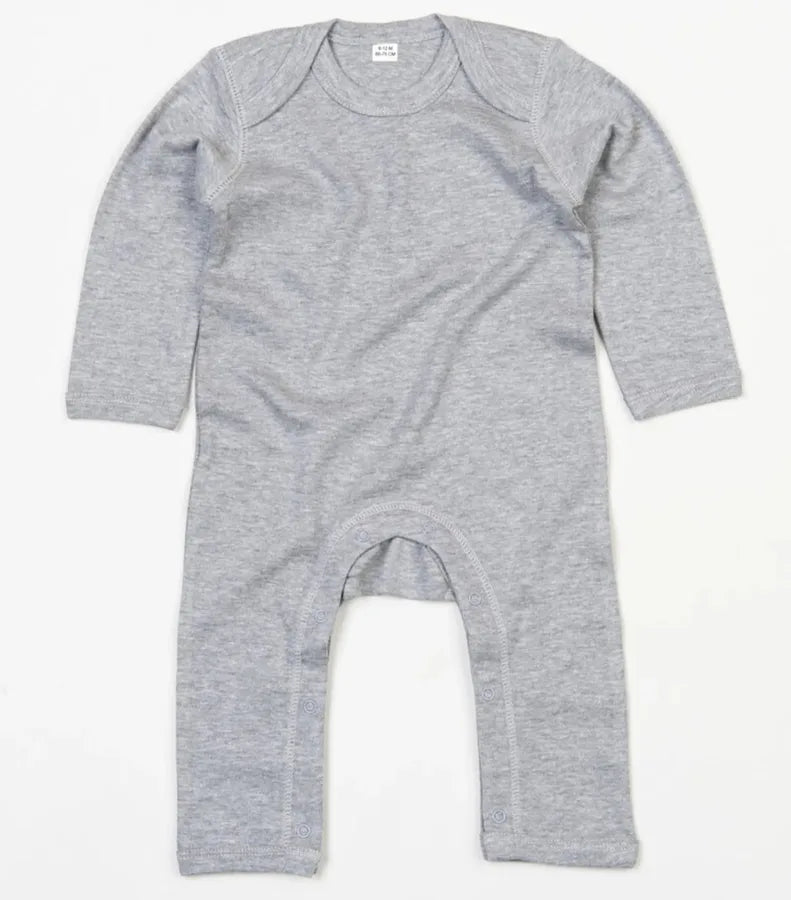 Baby Rompasuit HeatherGreyMelange