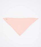 Bandana Bib White/PowderPink
