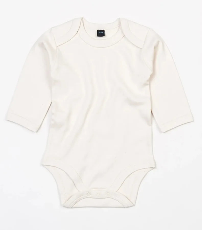 Organic Baby Long Sleeve Bodysuit OrganicNatural
