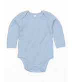Organic Baby Long Sleeve Bodysuit OrganicDustyBlue