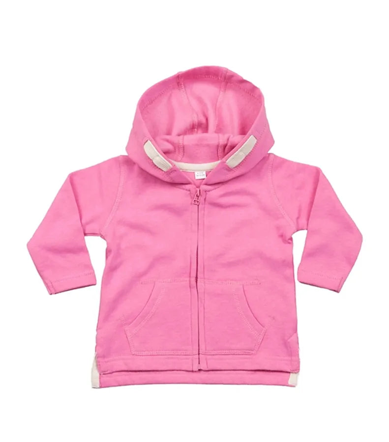 Baby Hoodie BubbleGumPink