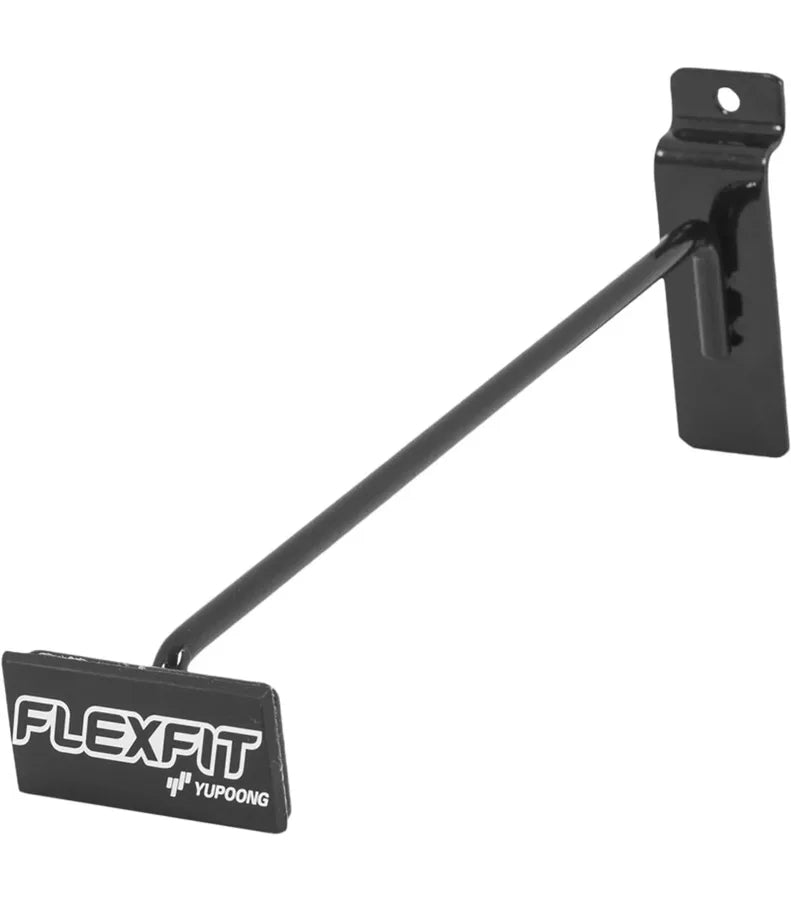 Flexfit Slatwall Hooks 6-Pack Black
