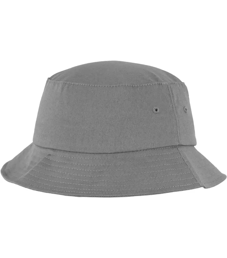 Flexfit Cotton Twill Bucket Hat Grey