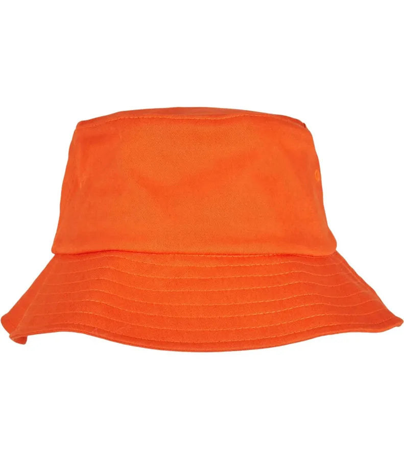 Flexfit Cotton Twill Bucket Hat Orange