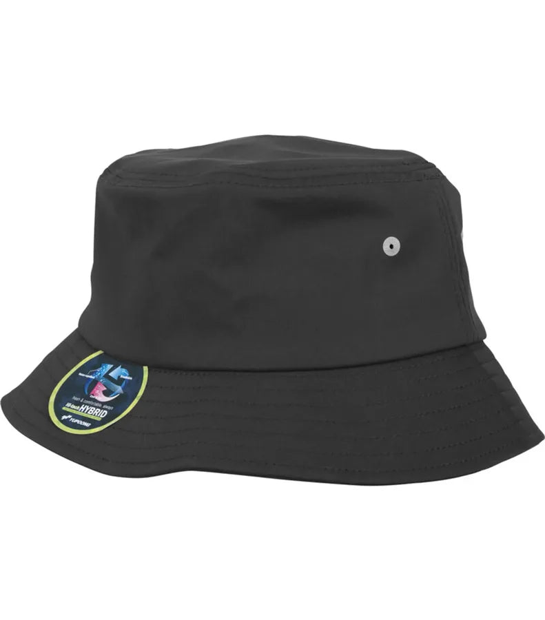 Nylon Bucket Hat Black
