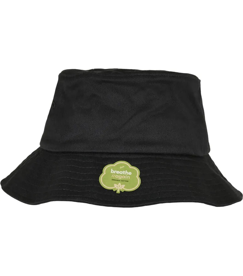 Organic Cotton Bucket Hat Black