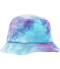 Festival Print Bucket Hat PurpleTurquoise