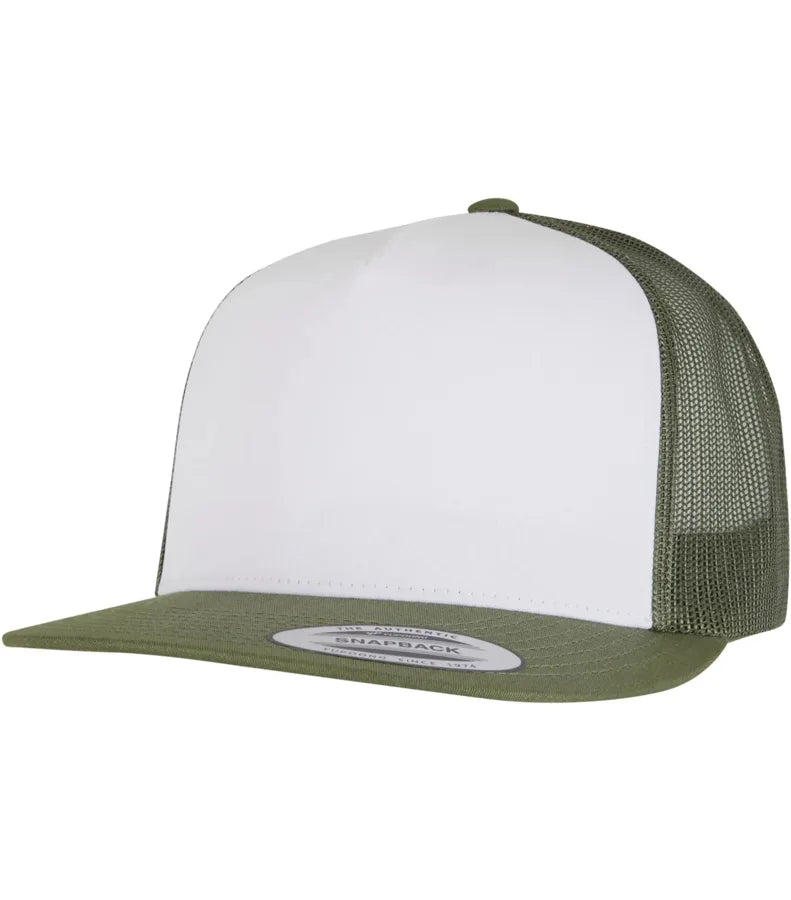 Classic Trucker Olive/White/Loden