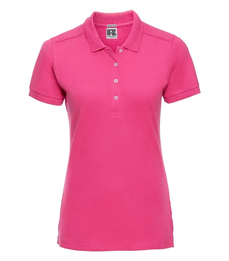 Ladies´ Stretch Polo Fuchsia