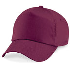 Original 5 Panel Cap Burgundy