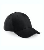 Athleisure 6 Panel Cap Black/GraphiteGrey