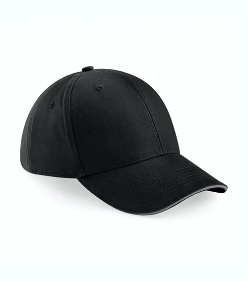 Athleisure 6 Panel Cap Black/GraphiteGrey