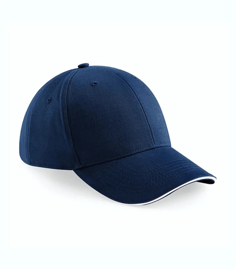 Athleisure 6 Panel Cap FrenchNavy/White