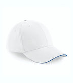 Athleisure 6 Panel Cap White/BrightRoyal
