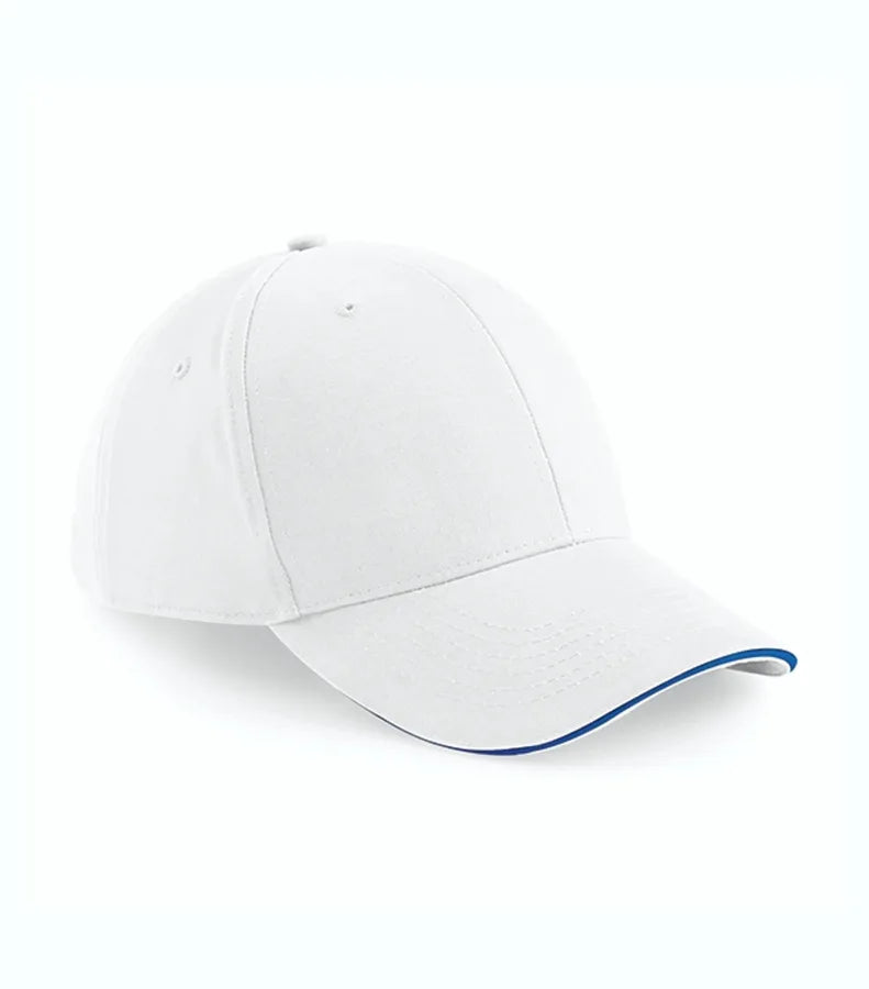 Athleisure 6 Panel Cap White/BrightRoyal