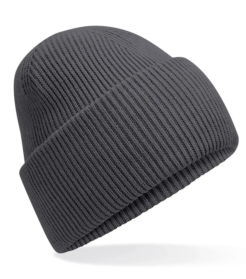 Classic Engineered Deep Cuffed Beanie GraphiteGrey