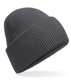 Classic Engineered Deep Cuffed Beanie GraphiteGrey