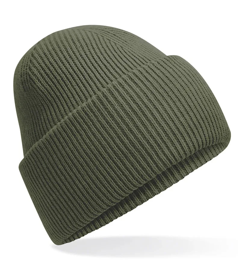 Classic Engineered Deep Cuffed Beanie OliveGreen
