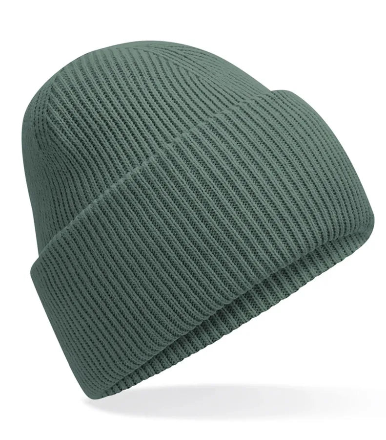 Classic Engineered Deep Cuffed Beanie MarineGreen