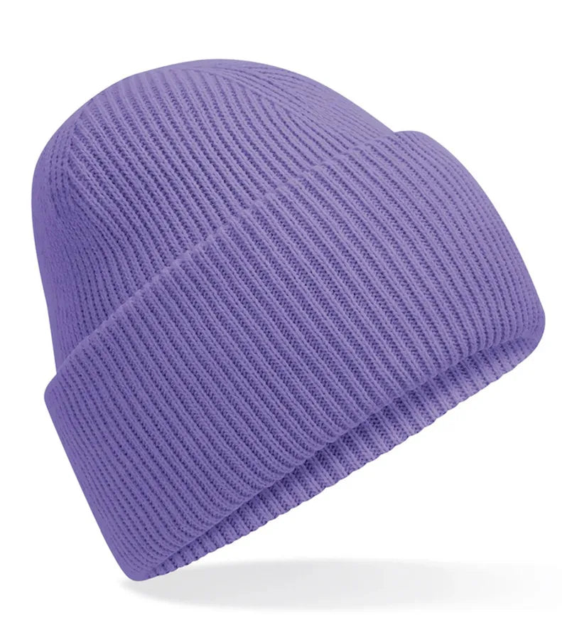Classic Engineered Deep Cuffed Beanie Violet