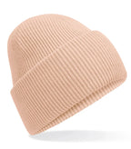 Classic Engineered Deep Cuffed Beanie Peach