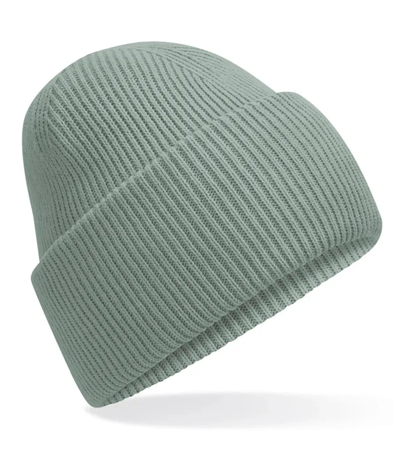 Classic Engineered Deep Cuffed Beanie DustyGreen