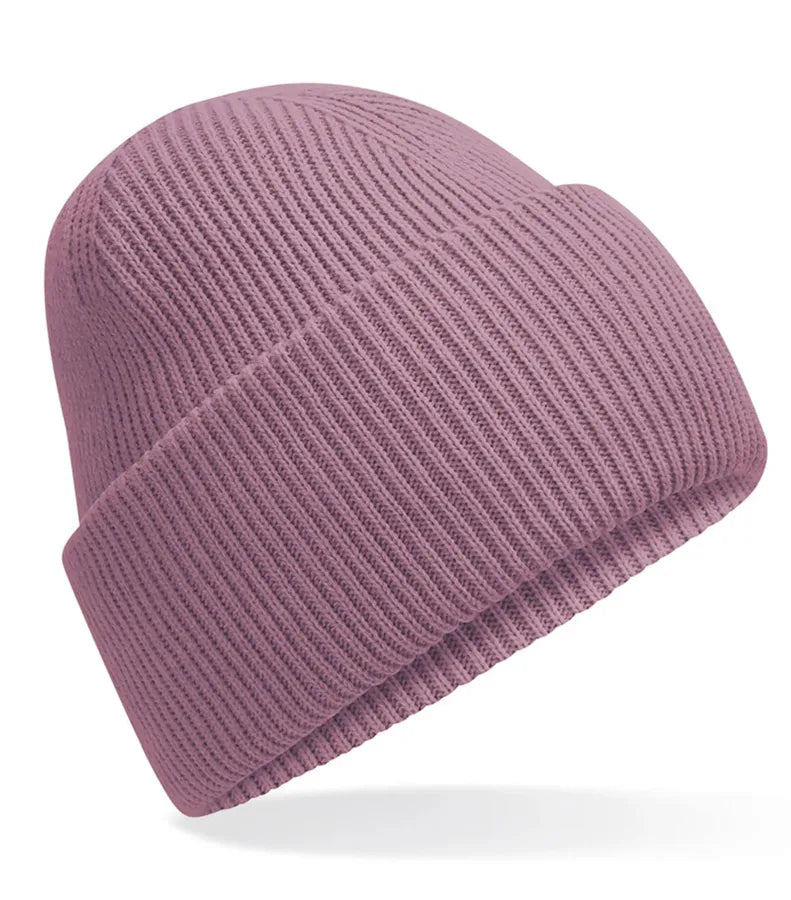 Classic Engineered Deep Cuffed Beanie DustyPurple