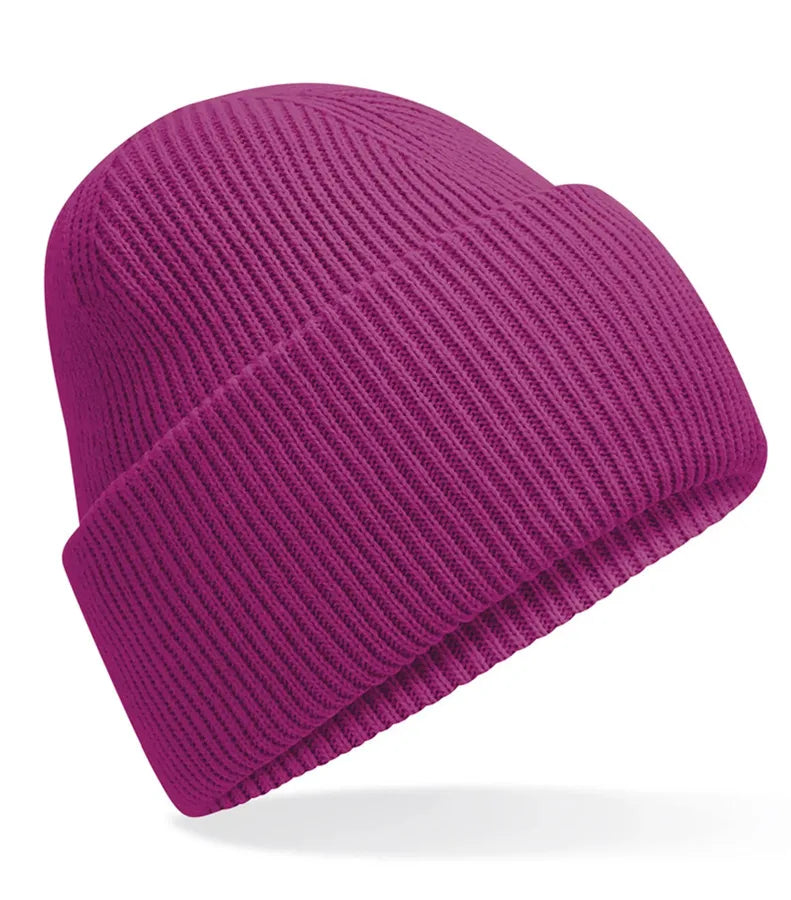 Classic Engineered Deep Cuffed Beanie FestivalFuchsia