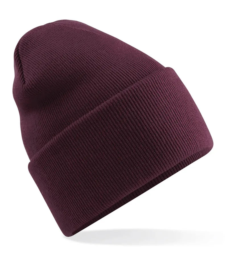 Original Deep Cuffed Beanie Burgundy