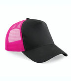 Snapback Trucker Black/Fuchsia