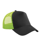 Snapback Trucker Black/LimeGreen