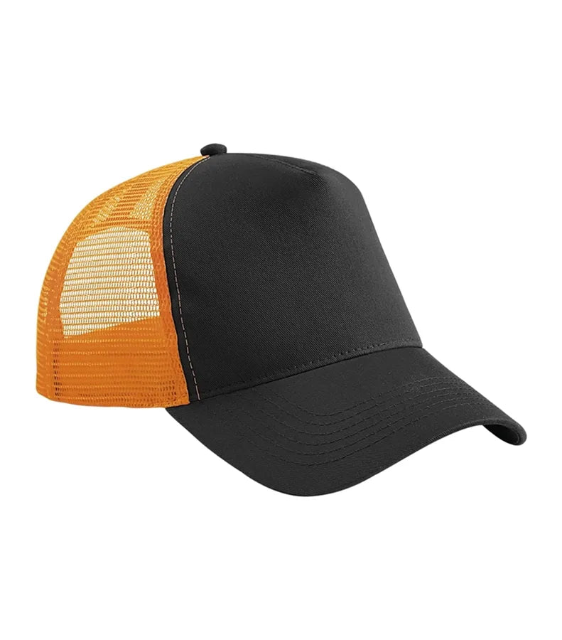 Snapback Trucker Black/Orange