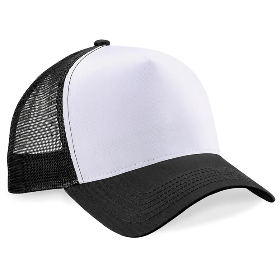 Snapback Trucker Black/White