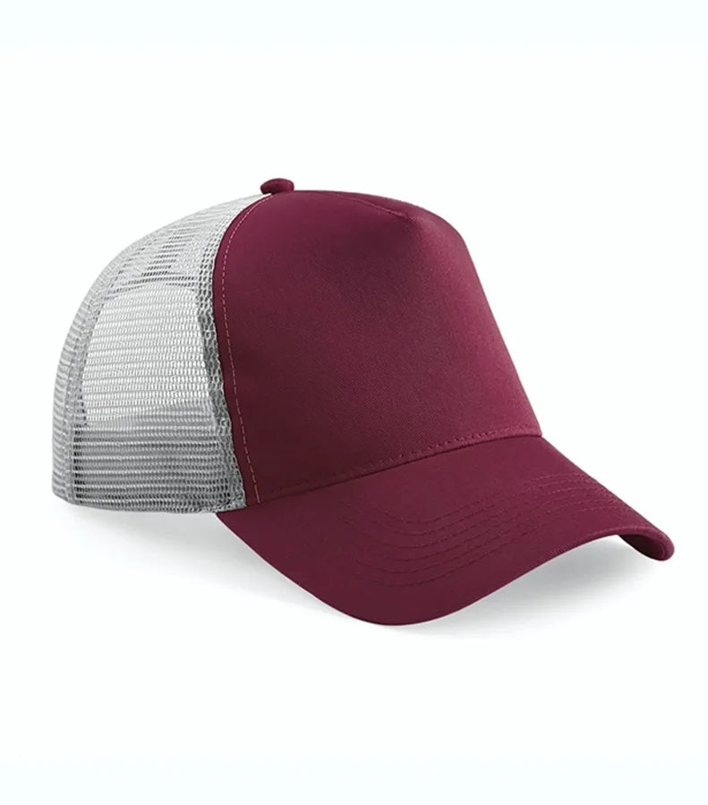 Snapback Trucker Burgundy/LightGrey