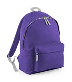 Junior Fashion Backpack Purple/LightGrey
