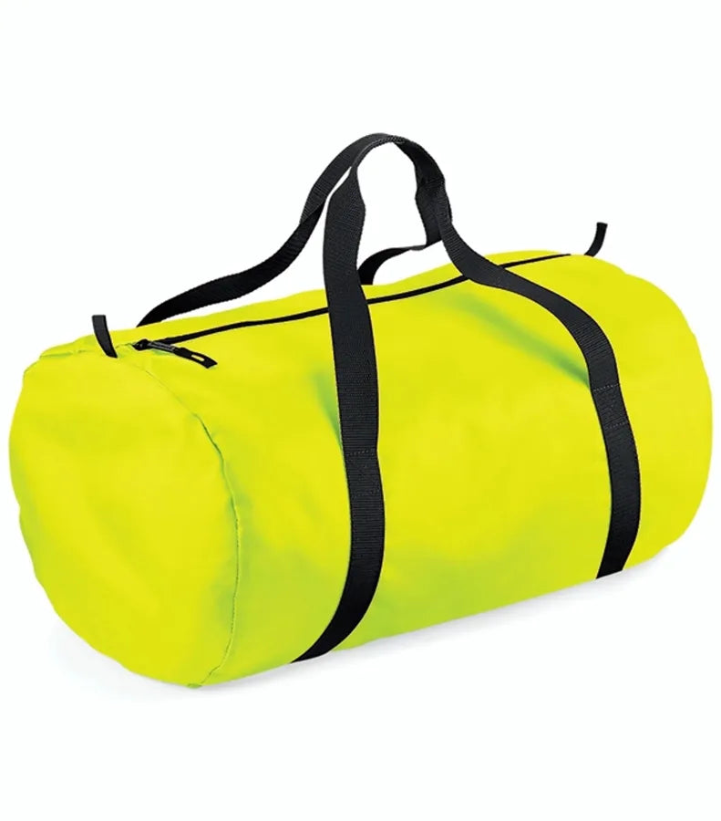 Packaway Barrel Bag FluorescentYellow/Black