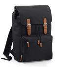 Vintage Laptop Backpack Black