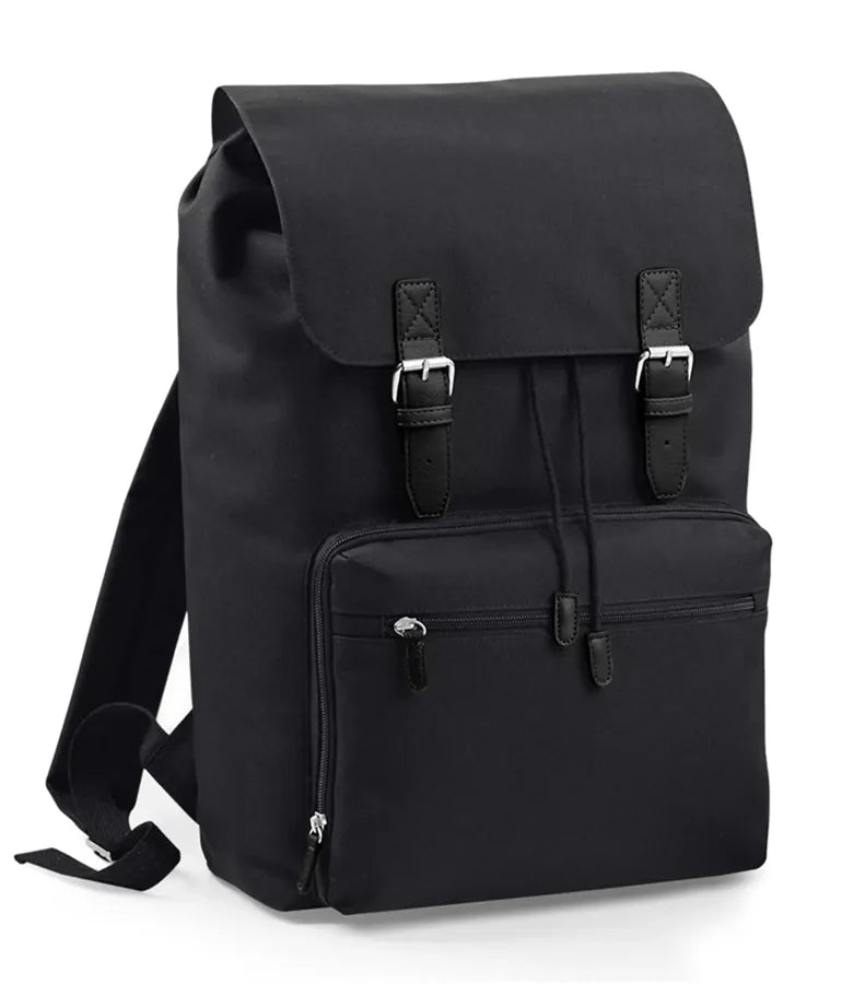 Vintage Laptop Backpack Black/Black