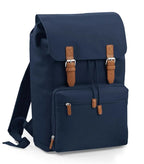 Vintage Laptop Backpack FrenchNavy